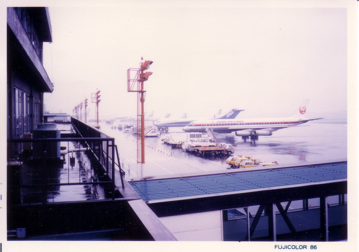 名古屋(小牧)空港で見たJAL機とキャセイパシフィック航空機(...