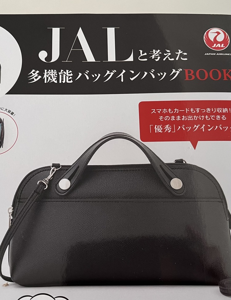 JALと考えた多機能バッグインバッグBOOK