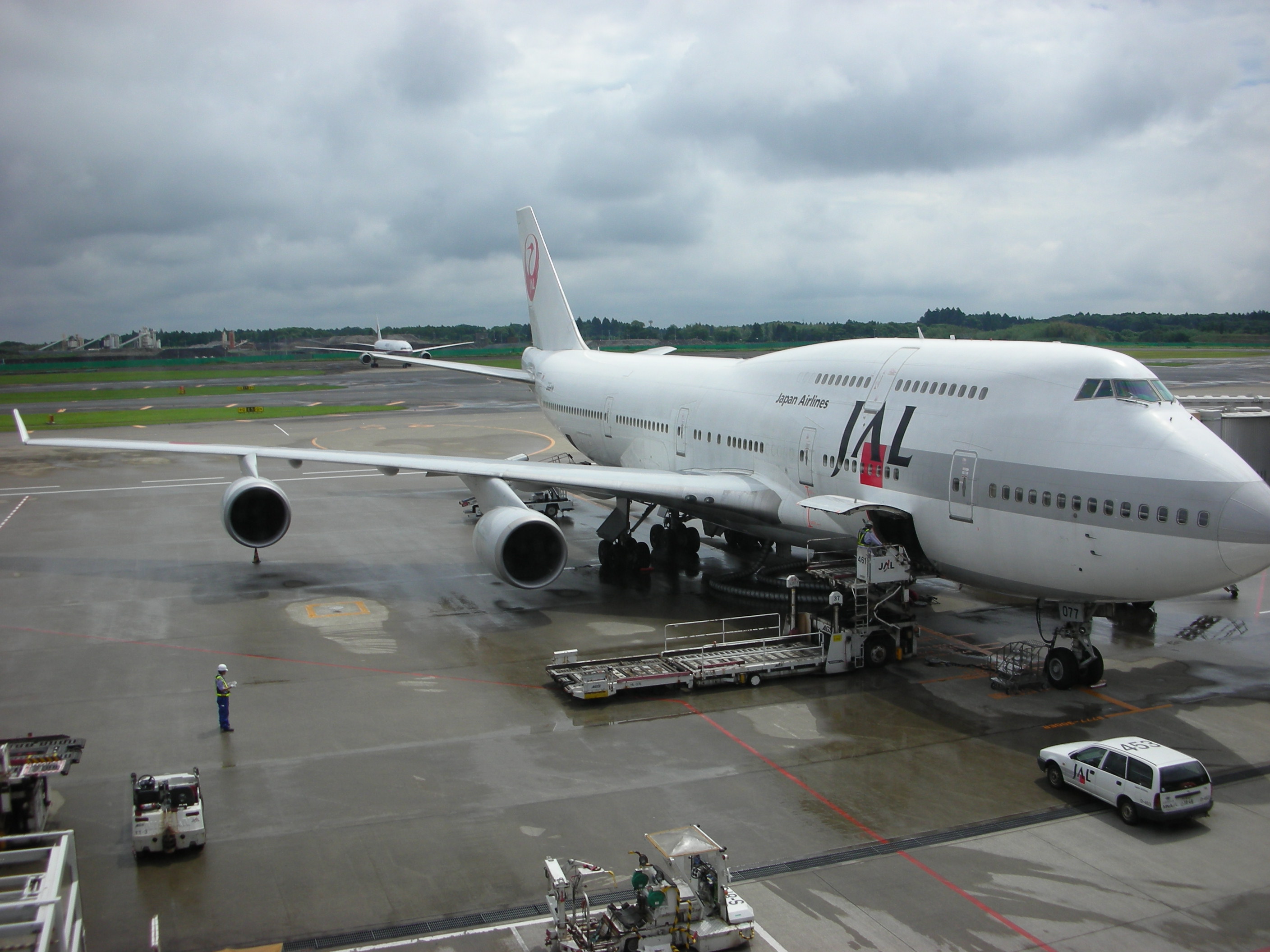 JAL ジャンボ全盛期のB747-400 （2006年6月18...