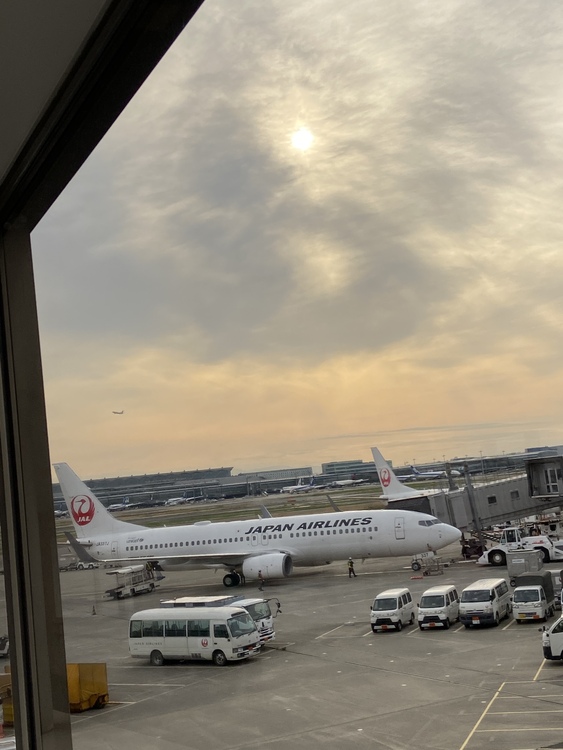 アトミ華子さん 羽田空港 から大分空港へ