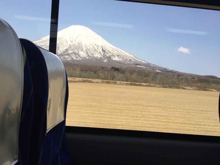 タカシさん 富士山 これは 蝦夷富士と