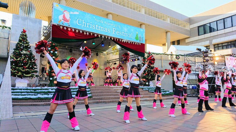 Jasmineさん 成田空港クリスマスフェ