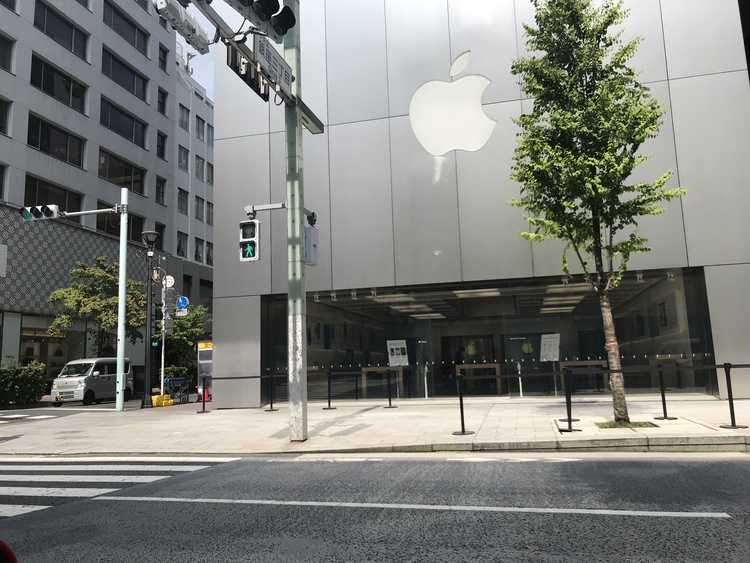 V太郎さん アップルストア銀座 Apple Store Ginzaの発見レポ
