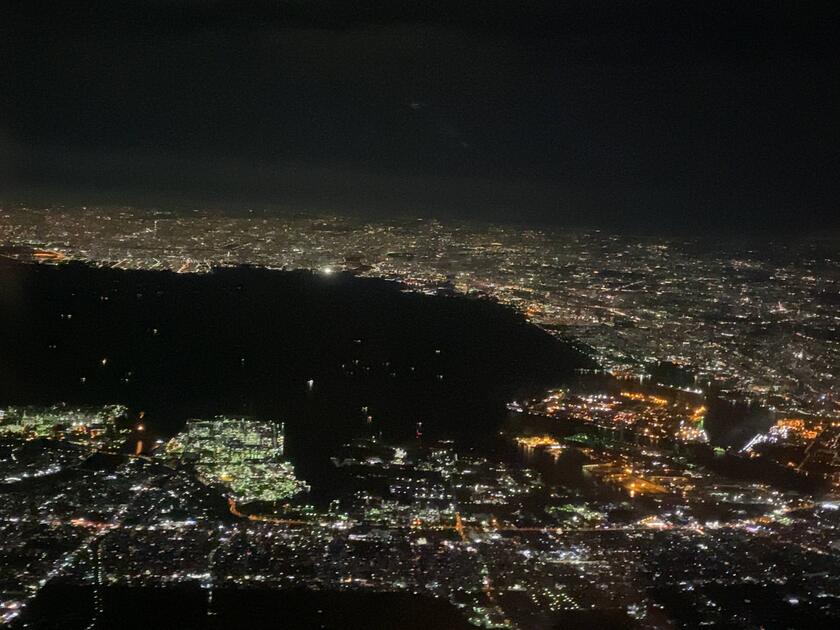 ひことら 飛行機トラベラー さん 東京上空の発見レポ